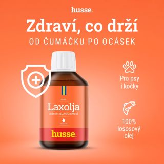 🍂 Podzim je tady a s ním i chladnější počasí – ideální čas posílit obranyschopnost chlupáčů. 🐾 Lososový olej Laxolja je...